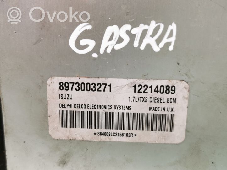 Opel Astra G Centralina/modulo del motore 8973003271