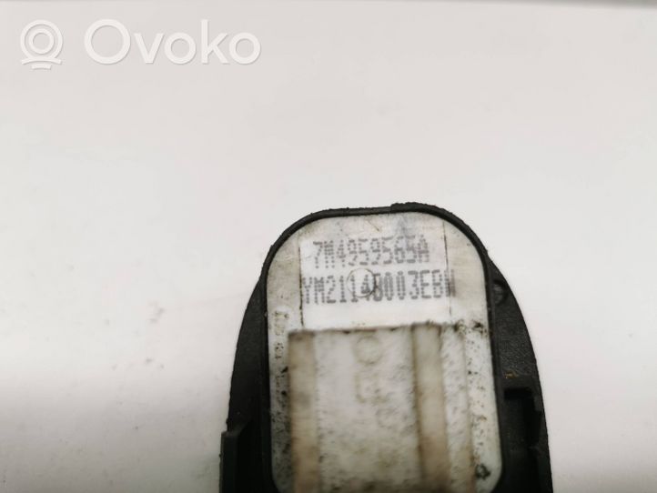Volkswagen Sharan Przycisk regulacji lusterek bocznych 7M4959565A