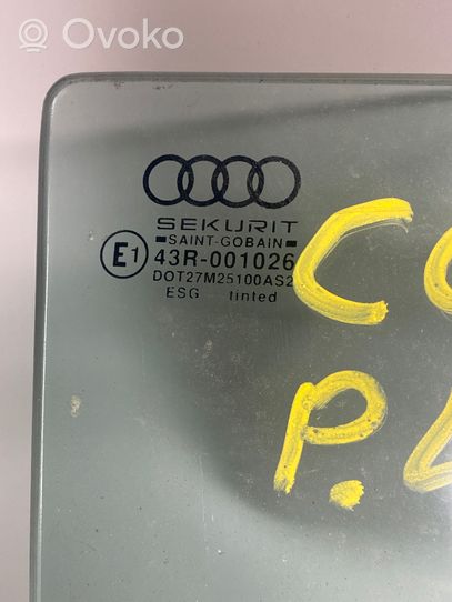 Audi Coupe Etuoven ikkunalasi, neliovinen malli 43R001026