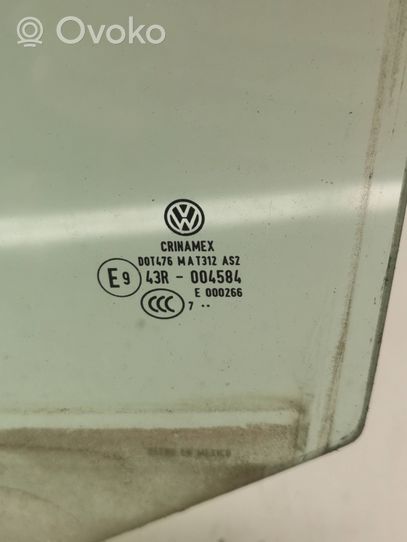 Volkswagen Golf V Vitre de fenêtre porte arrière 43R004584
