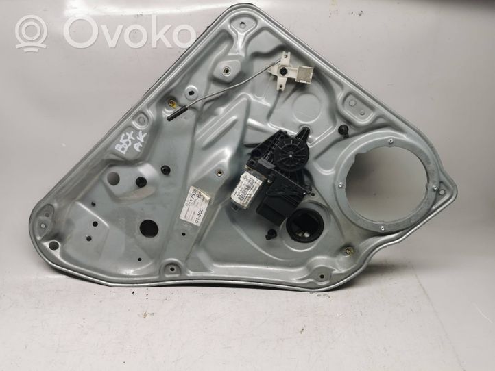 Volkswagen PASSAT B5.5 Mechanizm podnoszenia szyby tylnej bez silnika 3B9839751BF