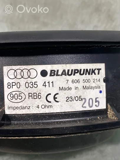 Audi A3 S3 A3 Sportback 8P Garsiakalbis (-iai) priekinėse duryse 8p0035411