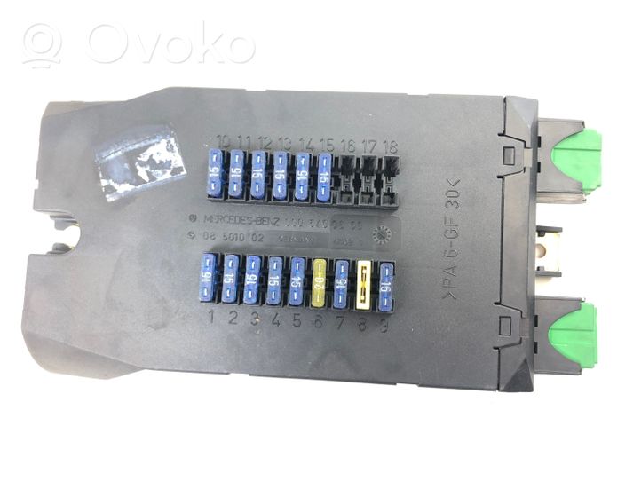 Mercedes-Benz Vito Viano W638 Fuse box set 0005400650