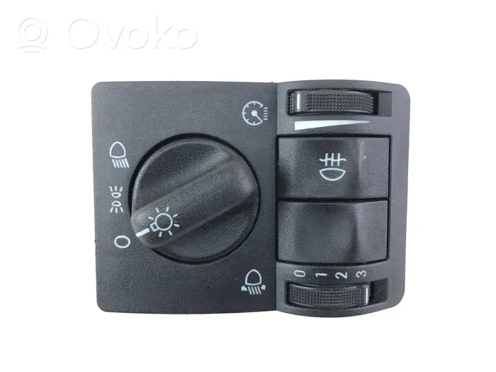 Opel Zafira A Interruptor de control de altura del faro delantero 09133250