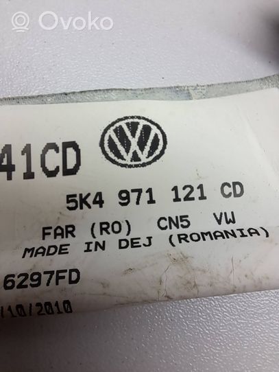 Volkswagen Golf VI Etuoven johtosarja 5K4971121CD