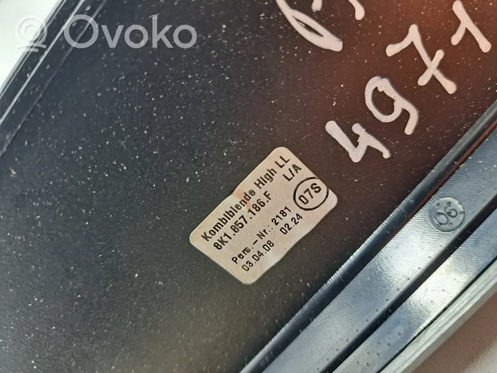Audi A4 S4 B8 8K Radion/GPS-laitteen pääyksikön kehys 8K1857186F