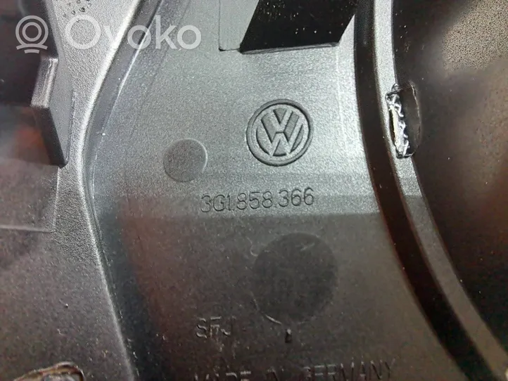 Volkswagen PASSAT B8 Kojelaudan kehys 3G1858366