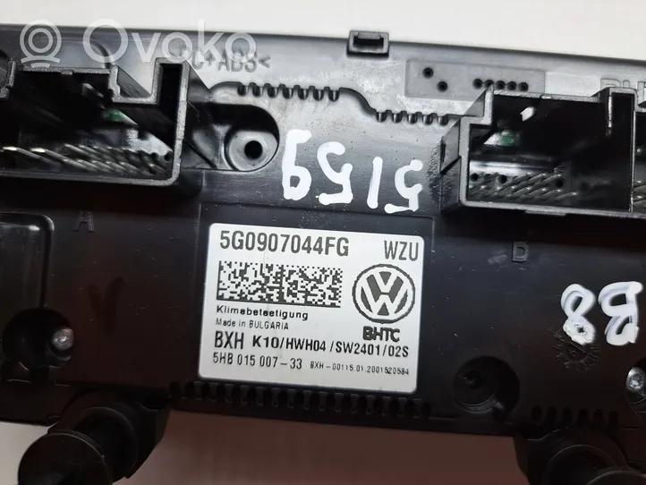 Volkswagen PASSAT B8 Unité de contrôle climatique 5G0907044FG