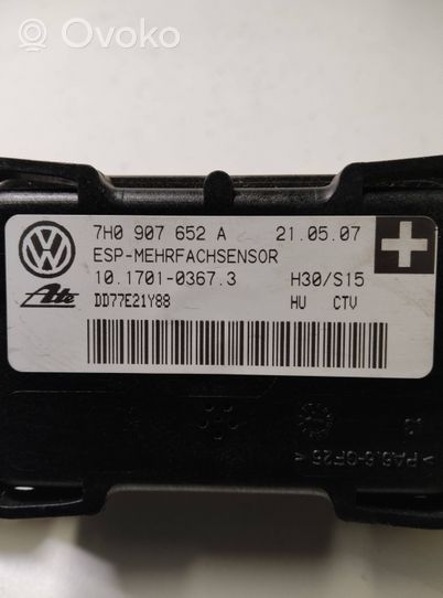 Volkswagen Multivan T5 ESP acceleration yaw rate sensor 7H0907652A