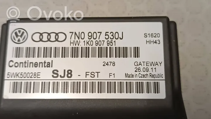 Volkswagen Caddy Moduł sterowania Gateway 7N0907530J
