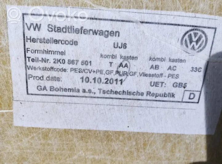 Volkswagen Caddy Kattoverhoilu 2K0867501