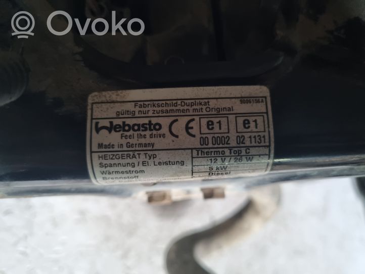 Mazda 6 Автономный нагрев (Webasto) 000002021131