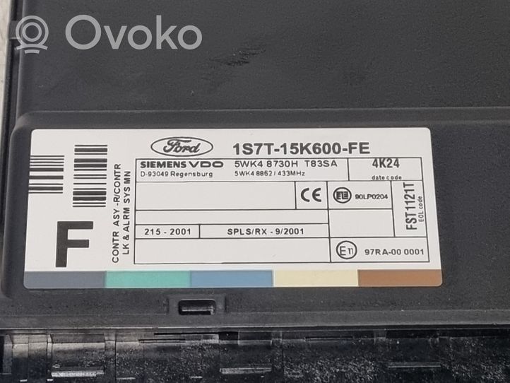 Ford Focus Moduł / Sterownik komfortu 1S7T15K600FE