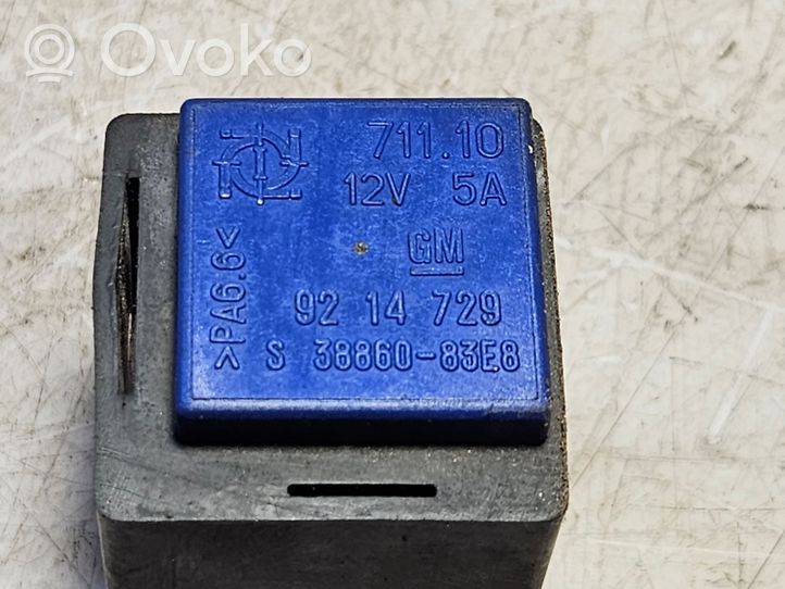 Opel Agila A Other relay 9214729