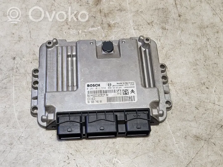 Peugeot 407 Calculateur moteur ECU 9653239880