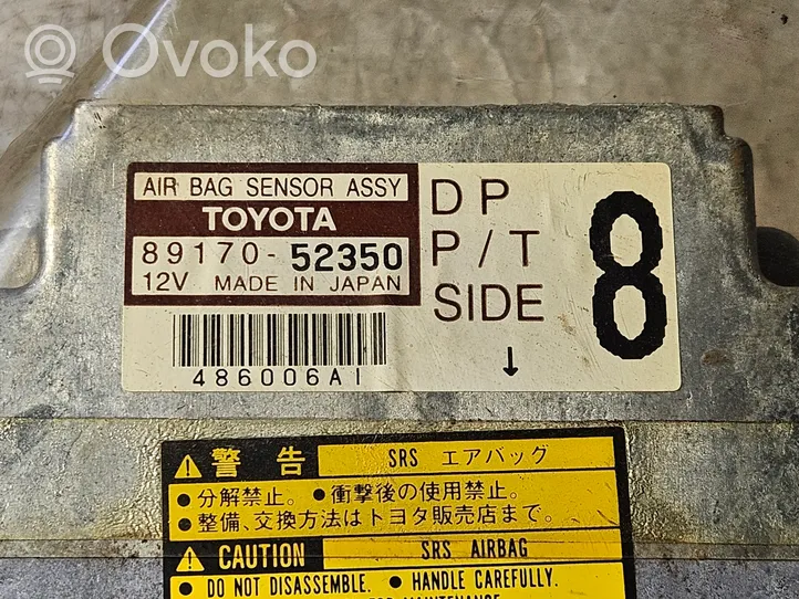 Toyota Yaris Verso Oro pagalvių valdymo blokas 8917052350
