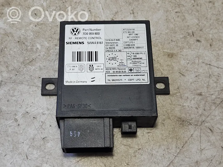 Volkswagen Transporter - Caravelle T4 Door central lock control unit/module 7D0959800