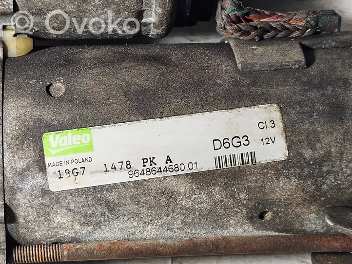 Citroen C4 I Motorino d’avviamento 9648644680