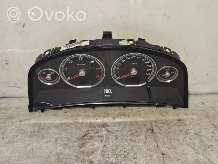 Opel Signum Speedometer (instrument cluster) 13144741UZ