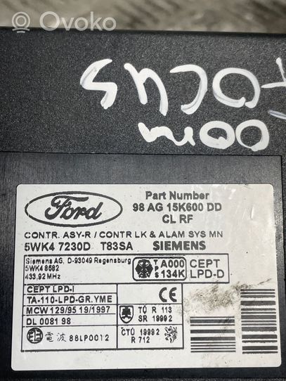 Ford Focus Door central lock control unit/module 98AG15K600