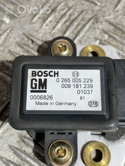 Opel Zafira A ESP acceleration yaw rate sensor 0265005229