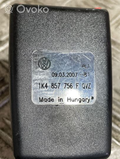 Volkswagen Golf V Boucle de ceinture de sécurité avant 1K4857756F