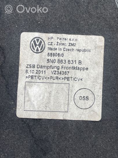 Volkswagen Tiguan Konepellin ääni- ja lämpöeriste 5N0863831
