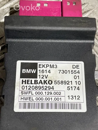 BMW X3 F25 Fuel injection pump control unit/module 7301554