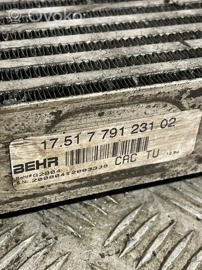BMW X5 E53 Interkūlerio radiatorius 7791231