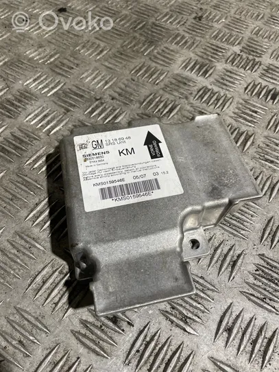 Opel Signum Airbag control unit/module 13186948