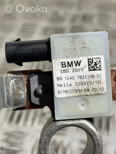 BMW 1 F20 F21 Minus / Klema / Przewód akumulatora 7631109