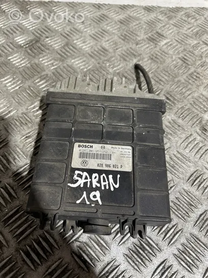 Volkswagen Sharan Engine control unit/module 028906021P