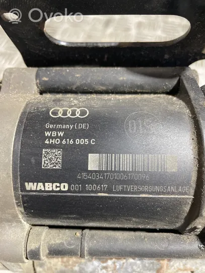 Audi A8 S8 D4 4H Kompresor zawieszenia tylnego pneumatycznego 4H0616005C