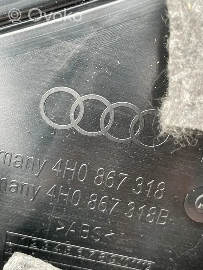 Audi A8 S8 D4 4H Takaoven verhoilu 4H0867318
