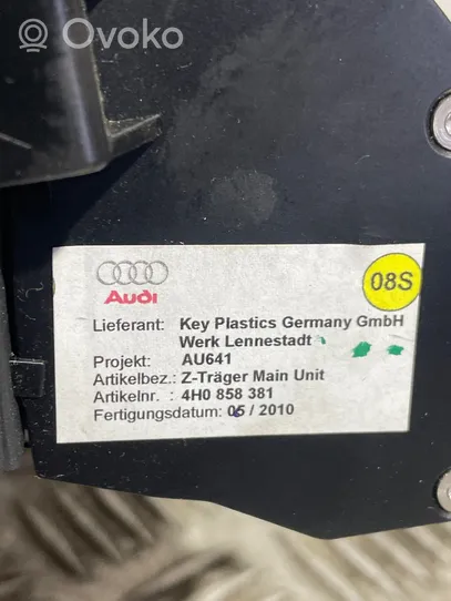 Audi A8 S8 D4 4H Muut kojelaudan osat 4H0858381