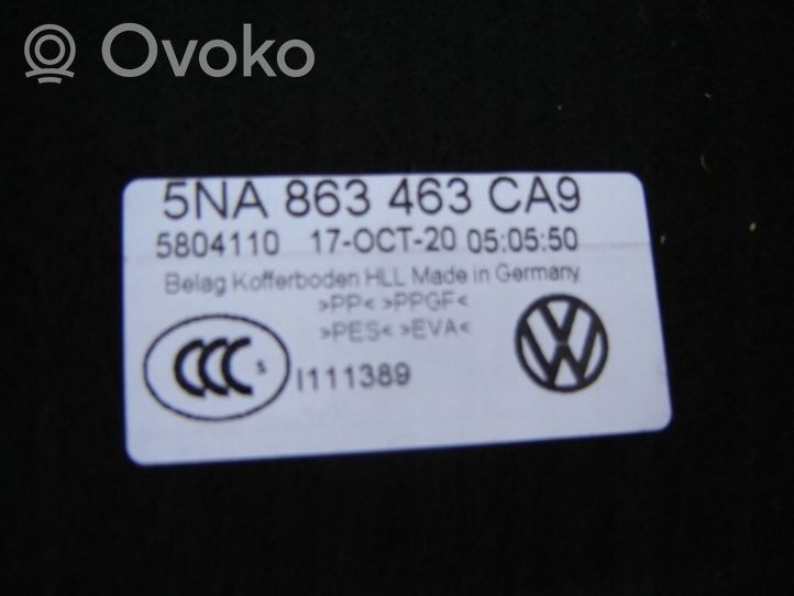Volkswagen Tiguan Takaistuintilan tekstiilimatto 5NA863463