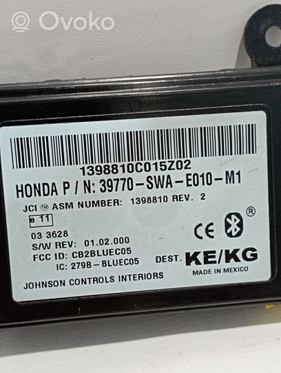 Honda CR-V Centralina/modulo bluetooth 39770SWAE010M1