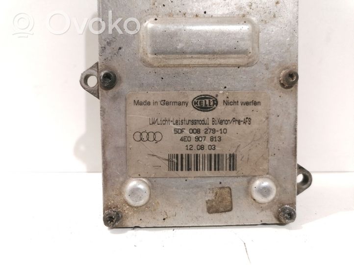 Audi A8 S8 D3 4E Sterownik / moduł świateł Xenon 5DF00827910