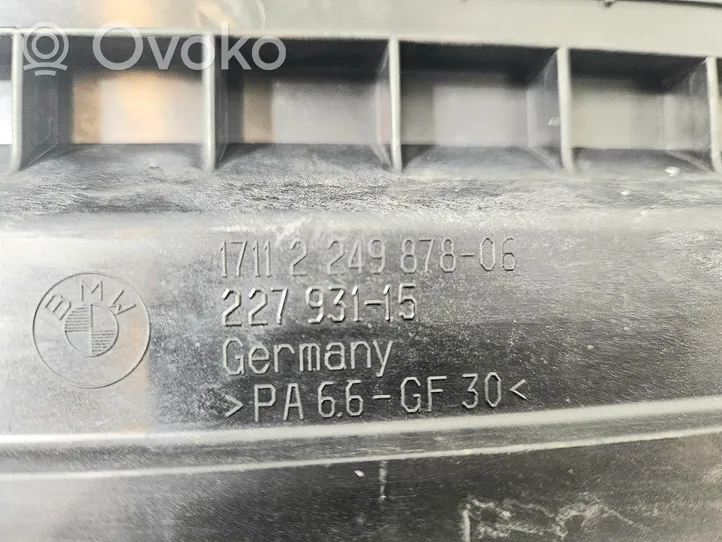 BMW 7 E65 E66 Staffa del pannello di supporto del radiatore parte superiore 2249878