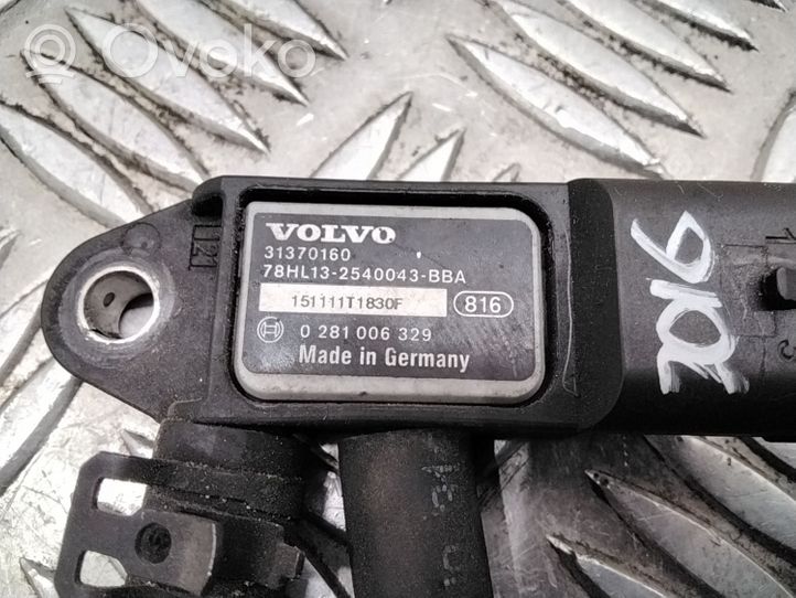 Volvo V70 Išmetamųjų dujų slėgio daviklis 31370160