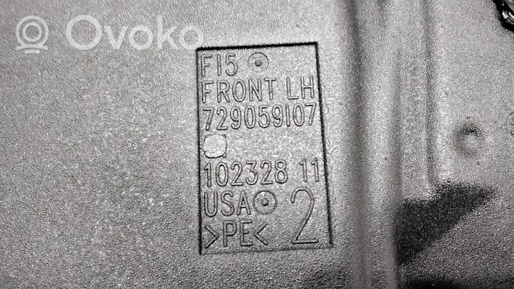 BMW X5 F15 Front door sound insulation 729059107