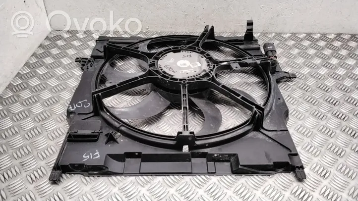 BMW X5 F15 Radiator cooling fan shroud 7629131