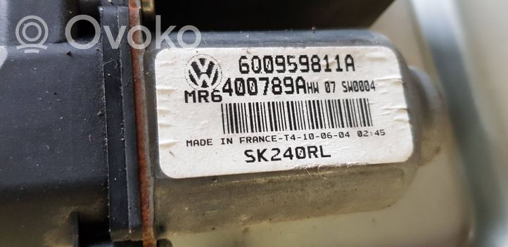 Skoda Fabia Mk1 (6Y) Elektryczny podnośnik szyby drzwi tylnych 6V0839755