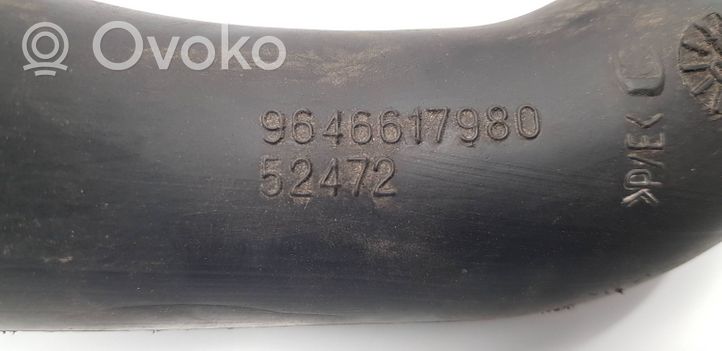 Citroen Nemo Rura / Wąż dolotowy powietrza 9646617980