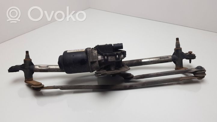 Citroen Nemo Mechanizm i silniczek wycieraczek szyby przedniej / czołowej 1354851080