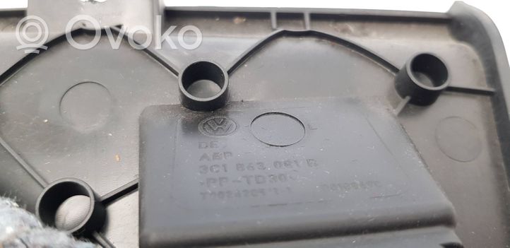 Volkswagen PASSAT B6 Verkleidung Armaturenbrett Cockpit unten 3C1863081B