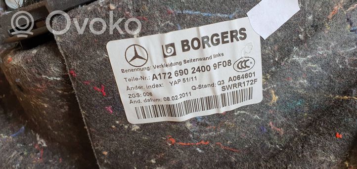 Mercedes-Benz SLC R172 Boczek / Tapicerka / bagażnika A1726902400