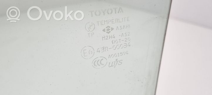 Toyota Prius (XW20) Vitre de fenêtre porte avant (4 portes) 