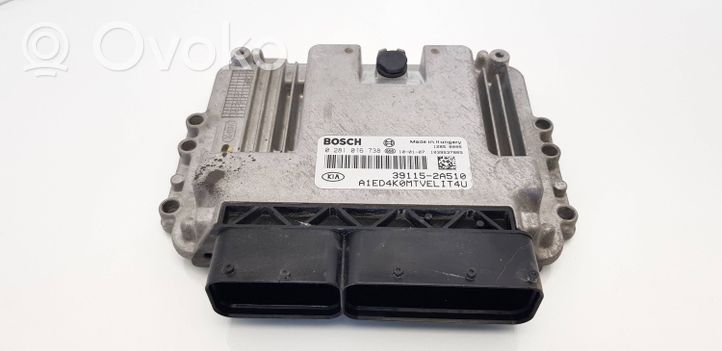 KIA Ceed Kit centralina motore ECU e serratura 391152A510