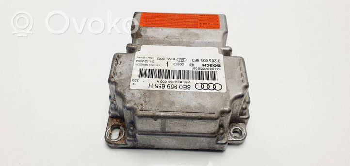 Audi A4 S4 B7 8E 8H Centralina/modulo airbag 8E0959655H